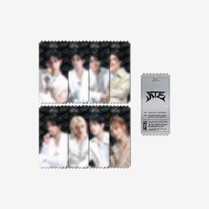 Stray Kids FOLDING TICKET SET - ATE POP-UP - JYP SHOP