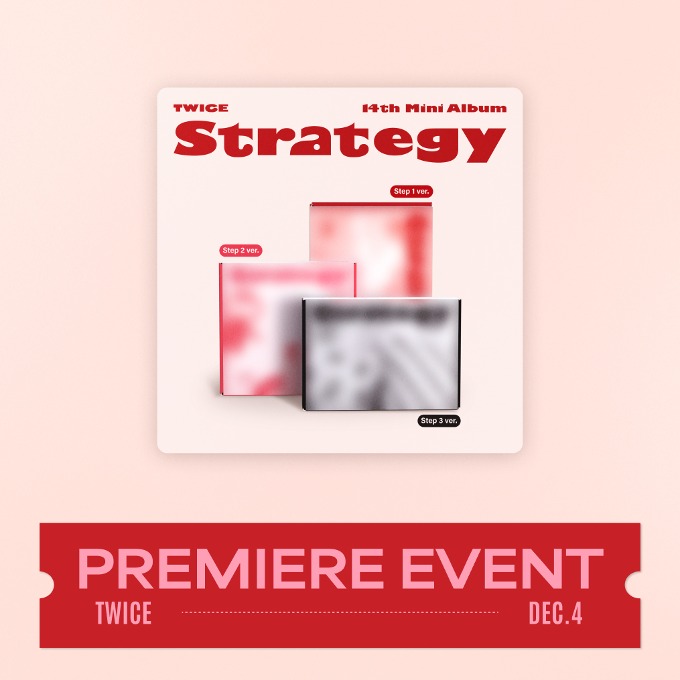 Showcase] TWICE 14th Mini Album STRATEGY (Step1 ver. / Step2