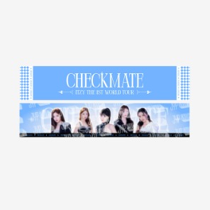 ITZY PHOTO SLOGAN- THE 1ST WORLD TOUR CHECKMATE