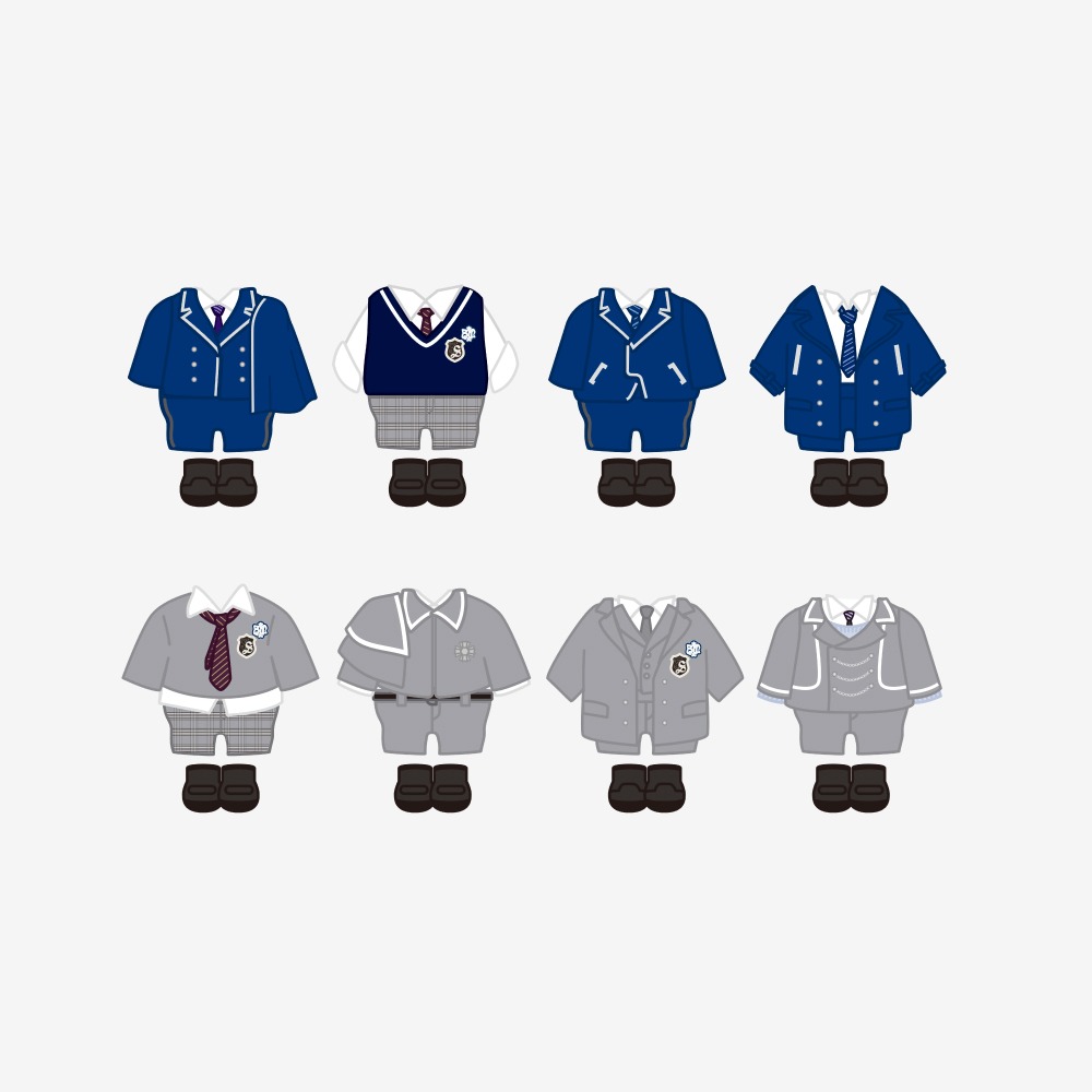 SKZOO ORIGINAL PLUSH OUTFIT - SKZ'S MAGIC SCHOOL in BUSAN