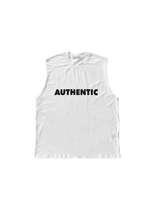 Authentic sleeveless (3color)