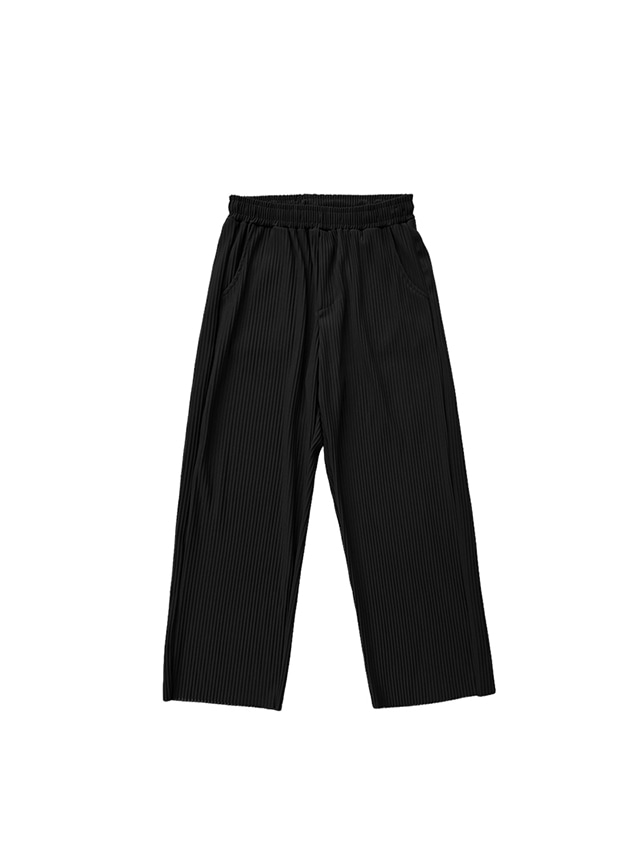 Colson wide pleats pants (3color)