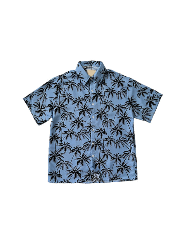 Palm tree 1/2 shirt (2color)