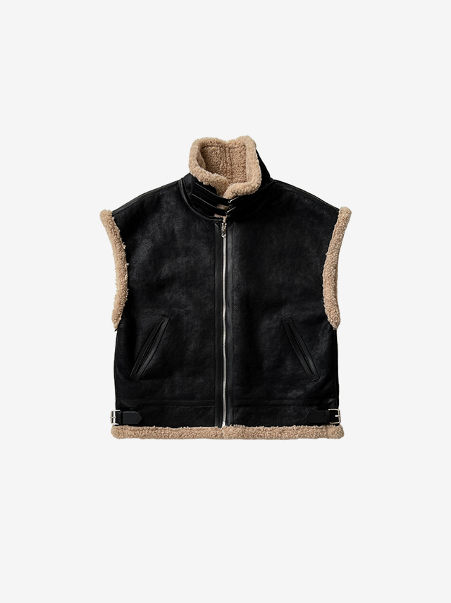 Rough mustang vest jacket (1color)