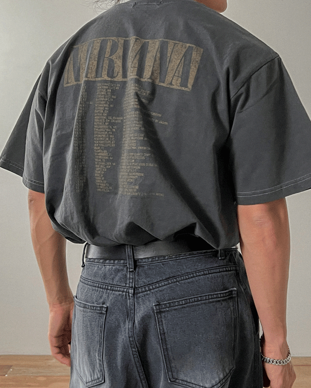 Vintage Nirvana Short-Sleeved T-Shirt