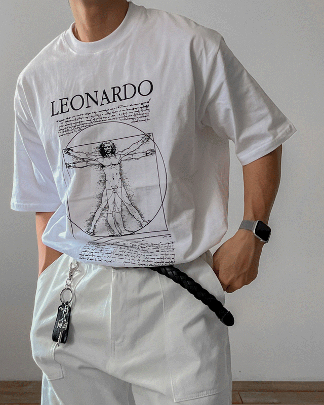 Leonardo short-sleeved T-shirt