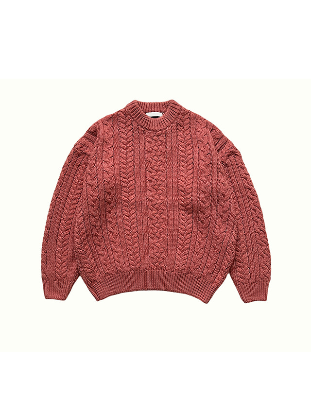 Fisherman heavy knit (4color)