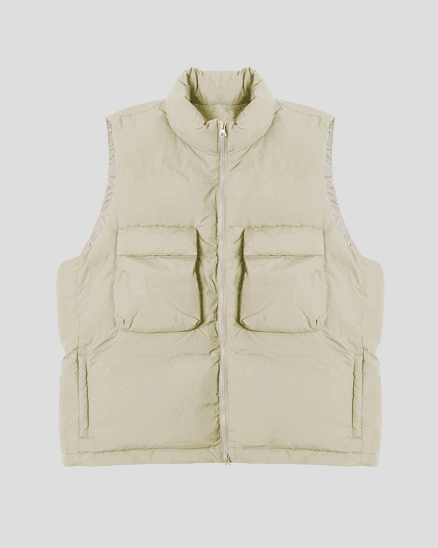 Pocket padding vest