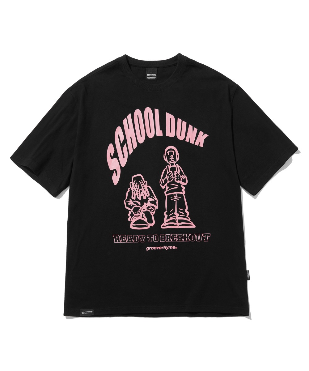 SCHOOL DUNK T-SHIRTS (BLACK) [LRPMCTA432MBKA]