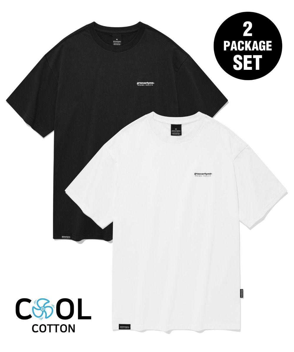 [2PACK] COOL COTTON T-SHIRTS (2 COLOR) [LRQMCTA411M]