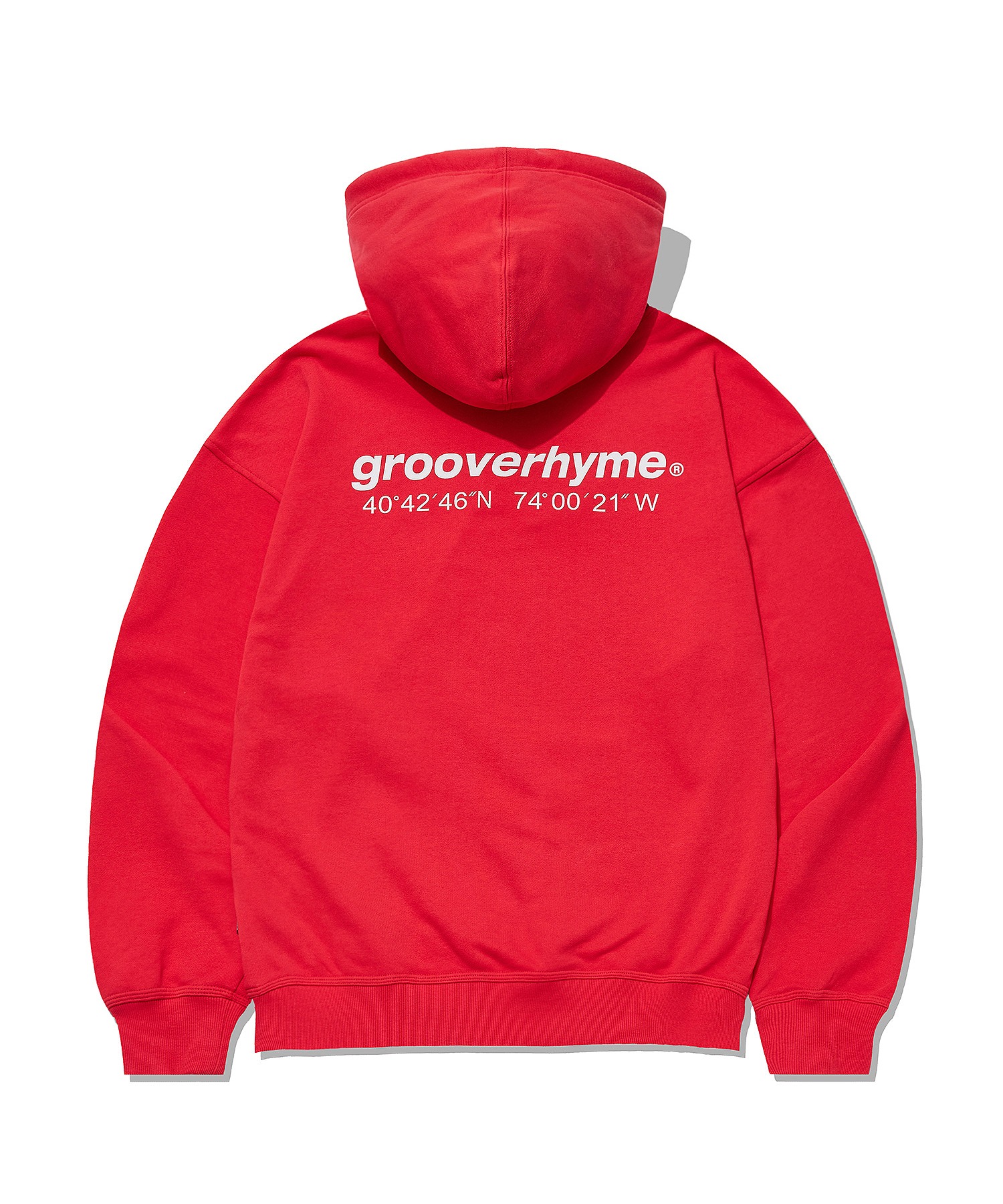 NYC LOCATION HOODIE (RED) [LRARCTH732P]