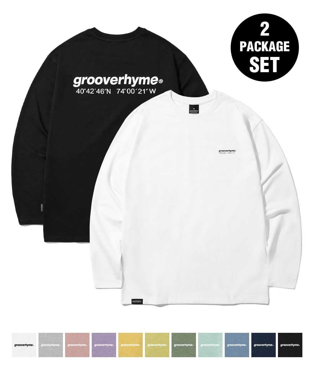 [1+1] NYC LOCATION LONG SLEEVE T-SHIRTS (11COLOR) [LRSFCTR311M]