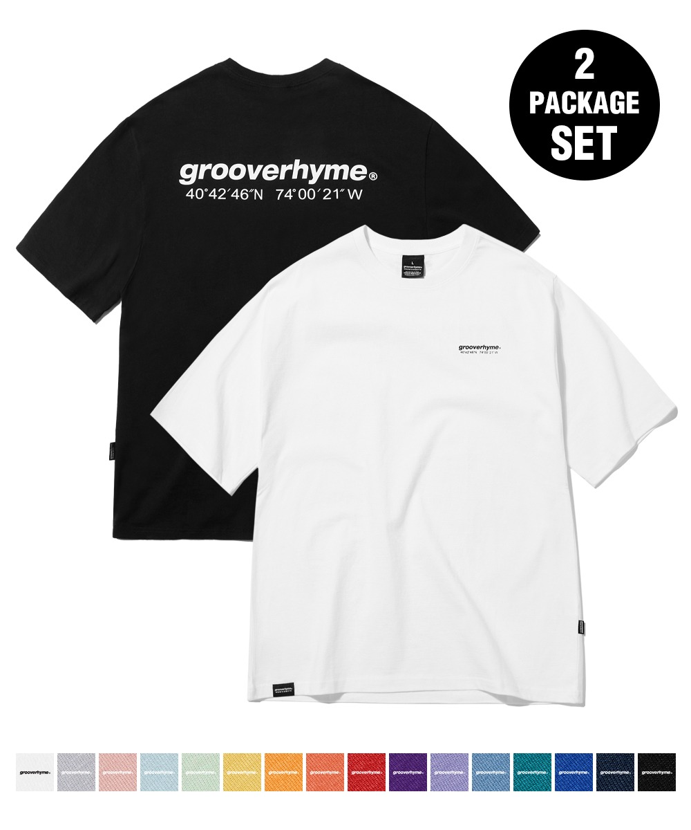 [1+1] NYC LOCATION T-SHIRT (16COLOR) [LRPMCTA401M]