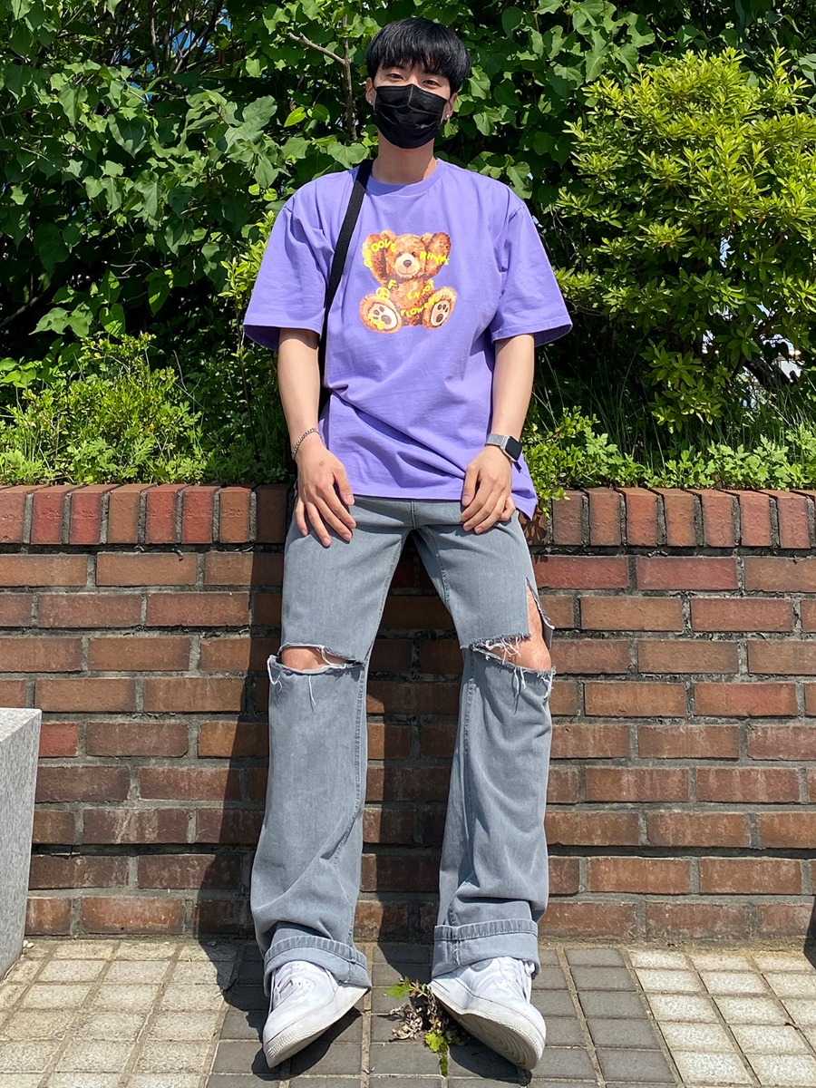 Nomad Bear T-shirts (Purple)