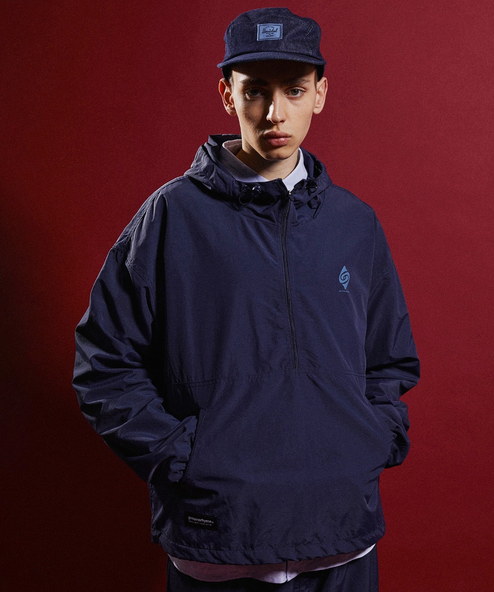 ASSENTIAL ANORAK JACKET (NAVY) [LRQFCAL212M]