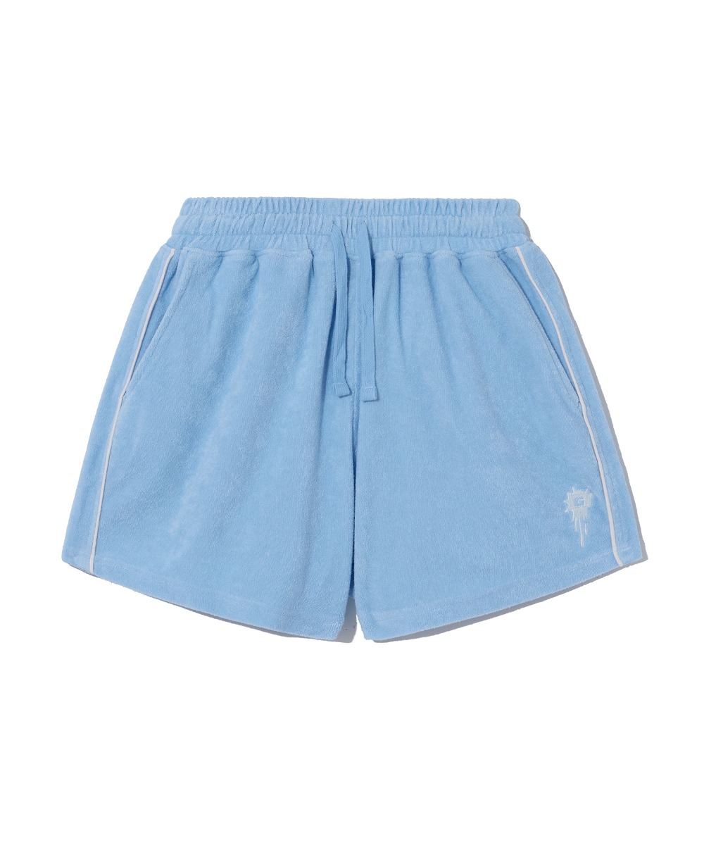 (W) COOL TERRY VACANCE SHORTS (BLUE SKY) [LRRMCPH310M]