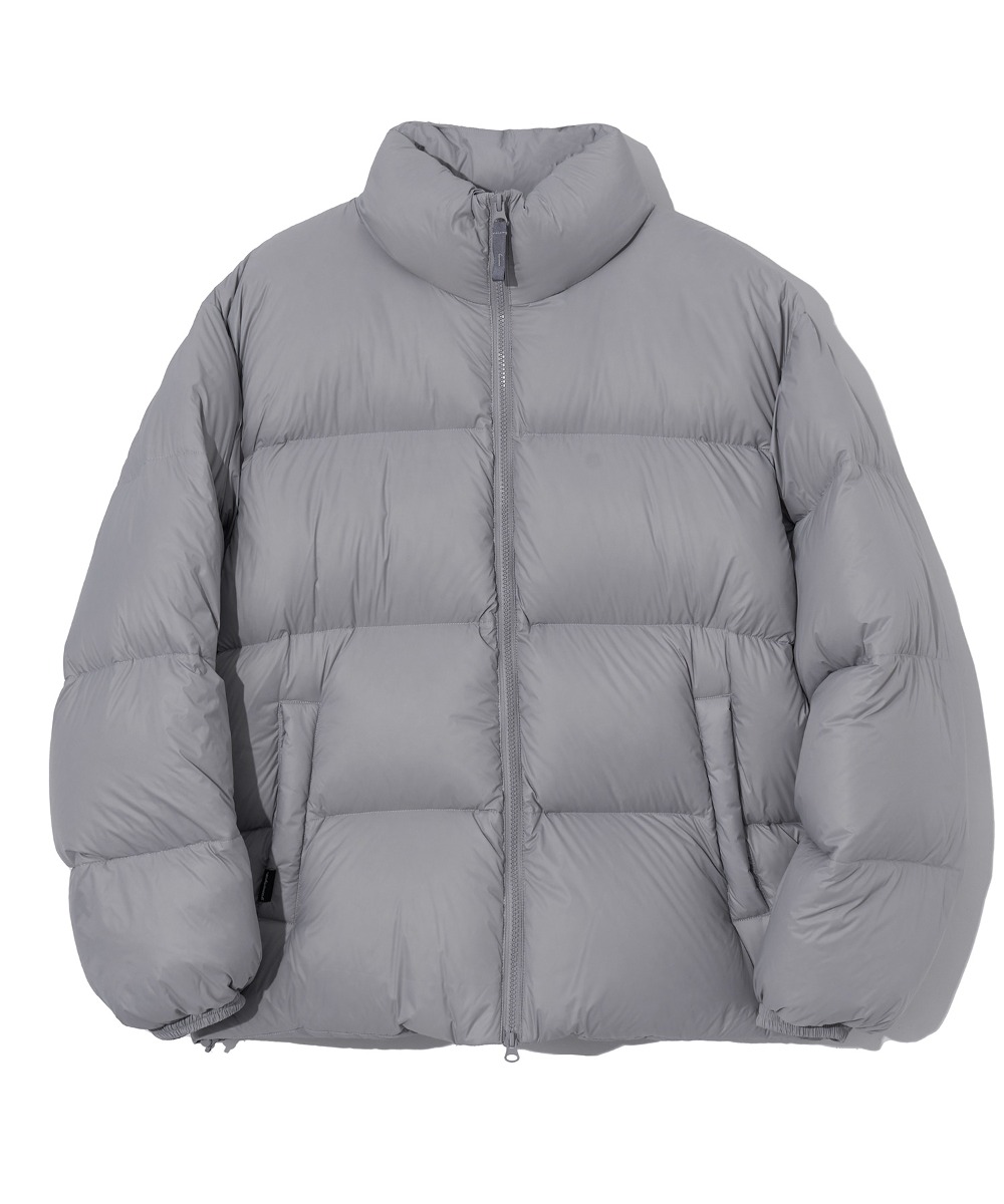 QUILTED SHORT DOWN PADDING (LIGHT GREY) [LRSWCUW912M]