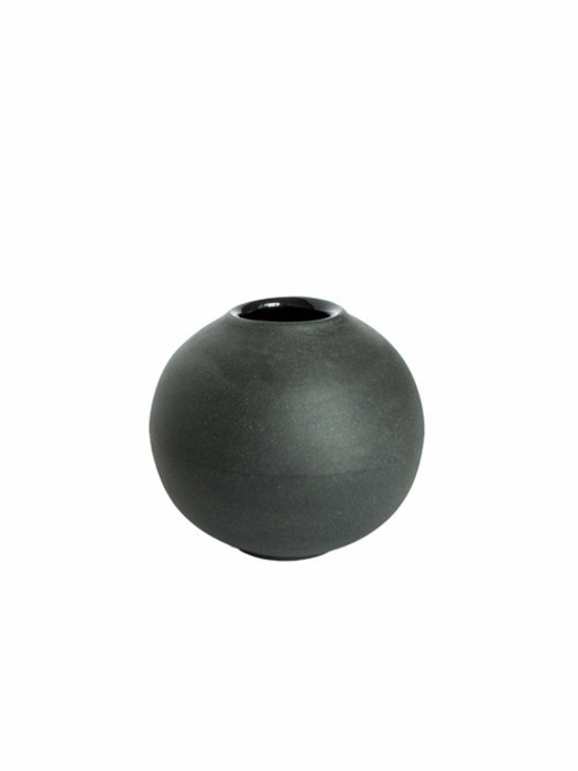 Dot Vase - Dark Gray