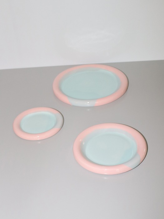 Ring Plate - Pink &amp; Sky