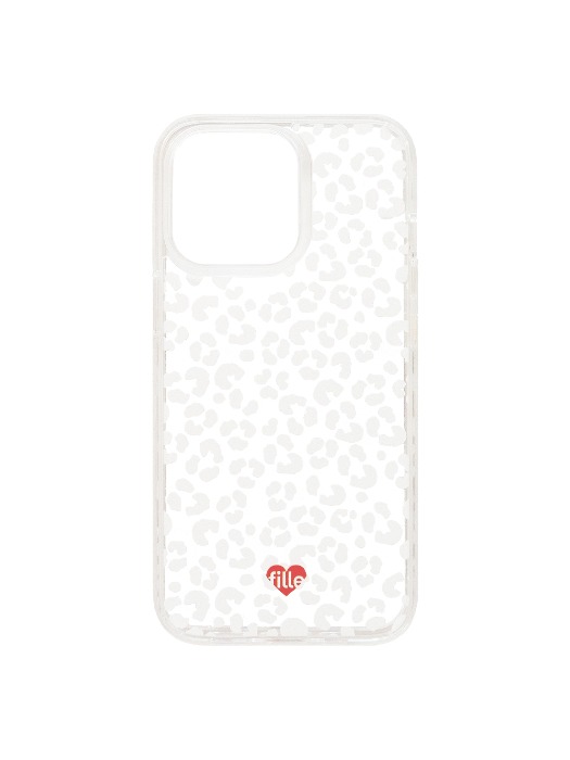 젤하드 Flower iPhone Case - 투명 White