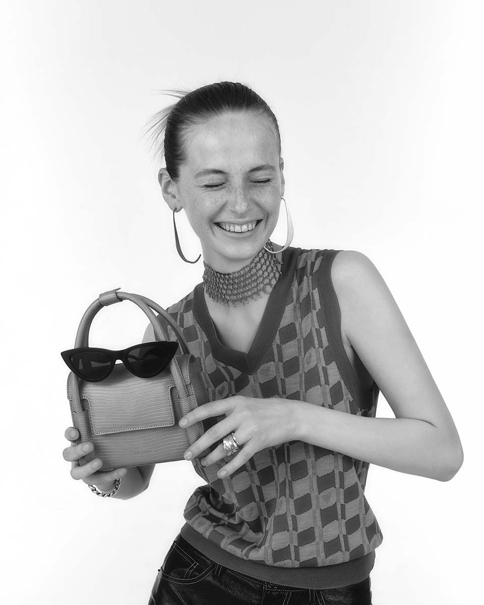 ◇FIND KAPOOR◇ Mark Bag 18 Crinkled Ivory FINDKAPOOR - EN