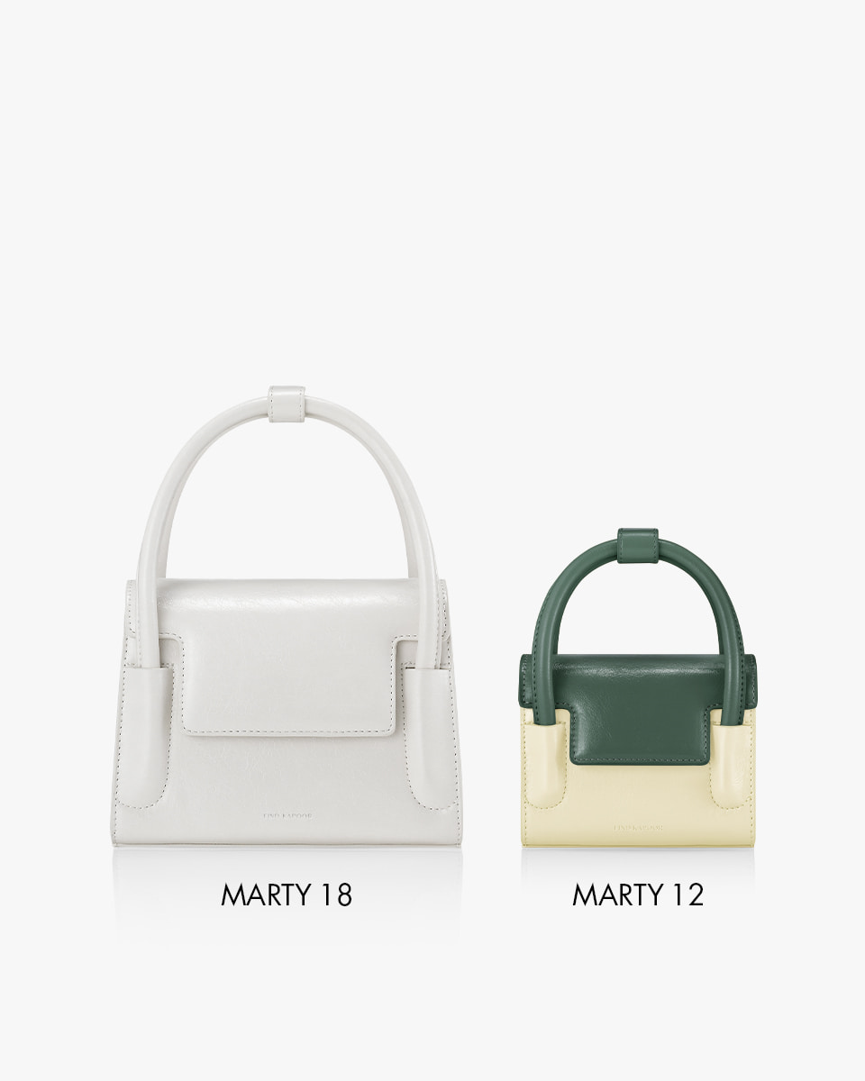 Marty Boston Bag（Black × Ivory） – Marty Golf