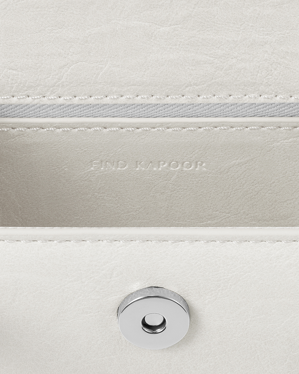 ●FIND KAPOOR● Martyback 12 Crinkled White 1110305 FINDKAPOOR - EN