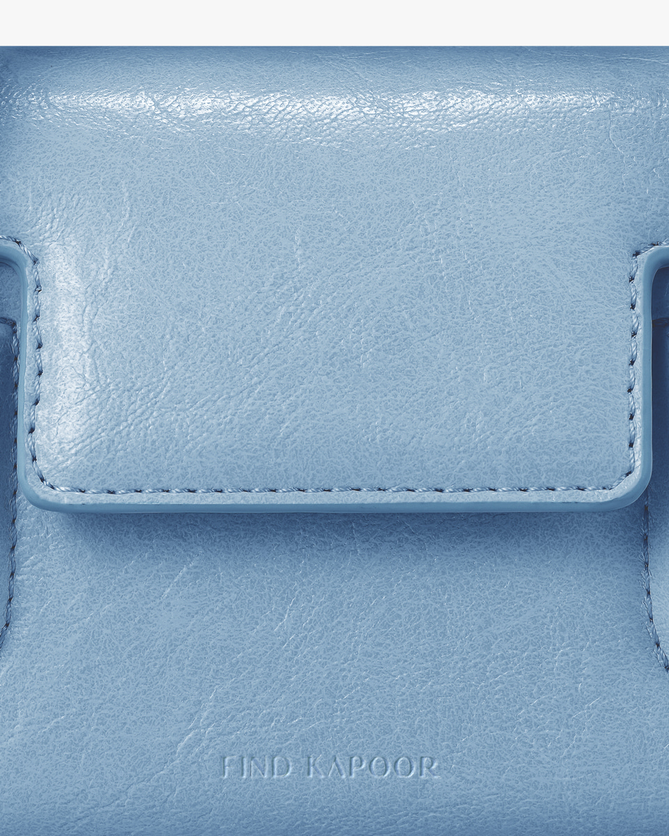◇FIND KAPOOR◇ Marty Bag 12 Crinkled Light Blue FINDKAPOOR - EN
