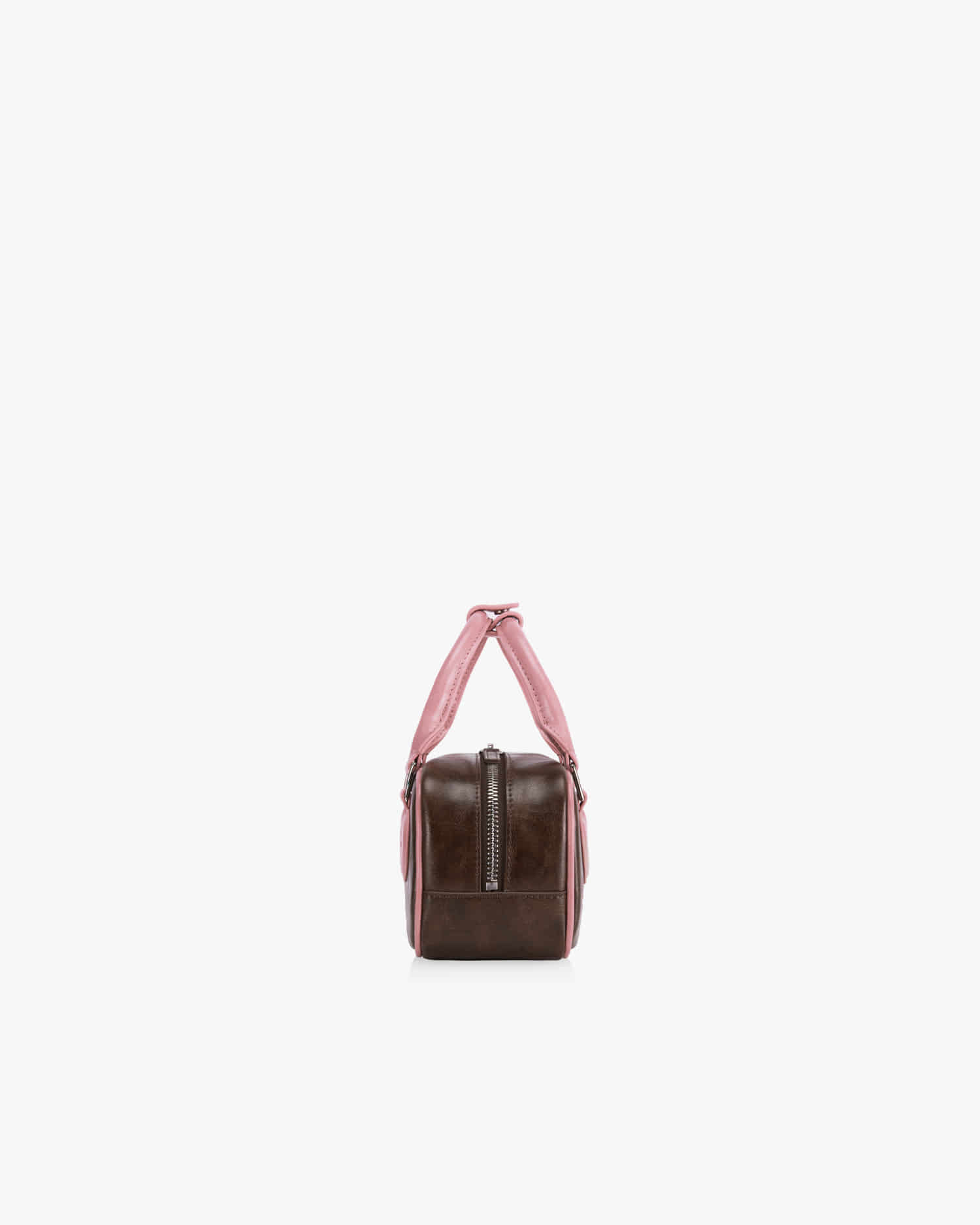 【FIND KAPOOR】HEART BLOCK BAG 22 CRINKLED - BROWN PINK FINDKAPOOR - EN