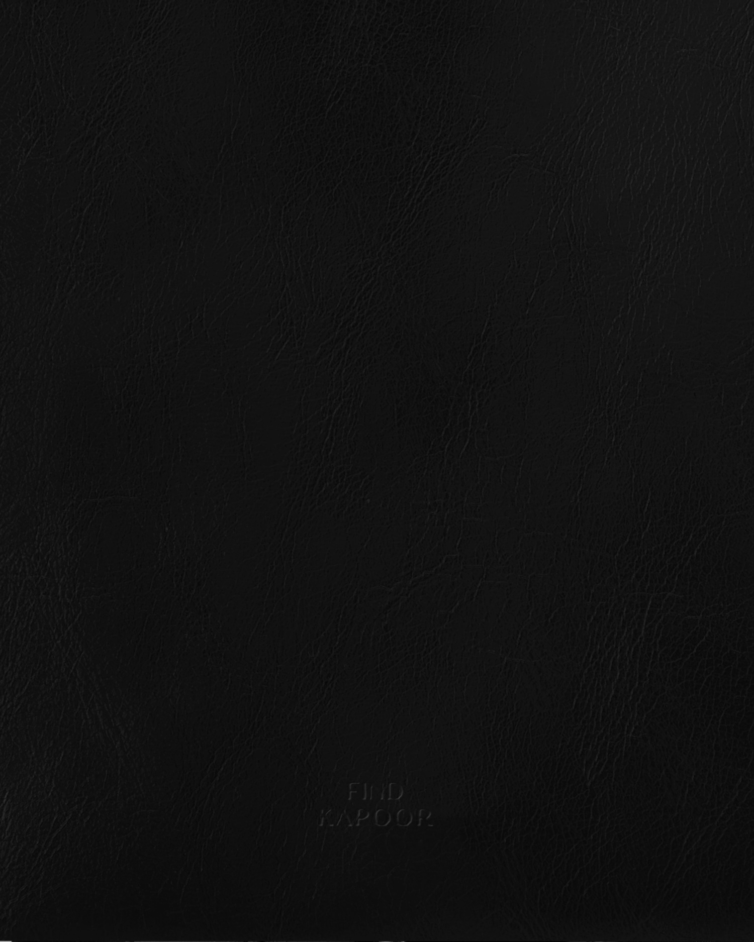 ◇FIND KAPOOR◇ Belt overbag 35 crinkled black FINDKAPOOR - EN