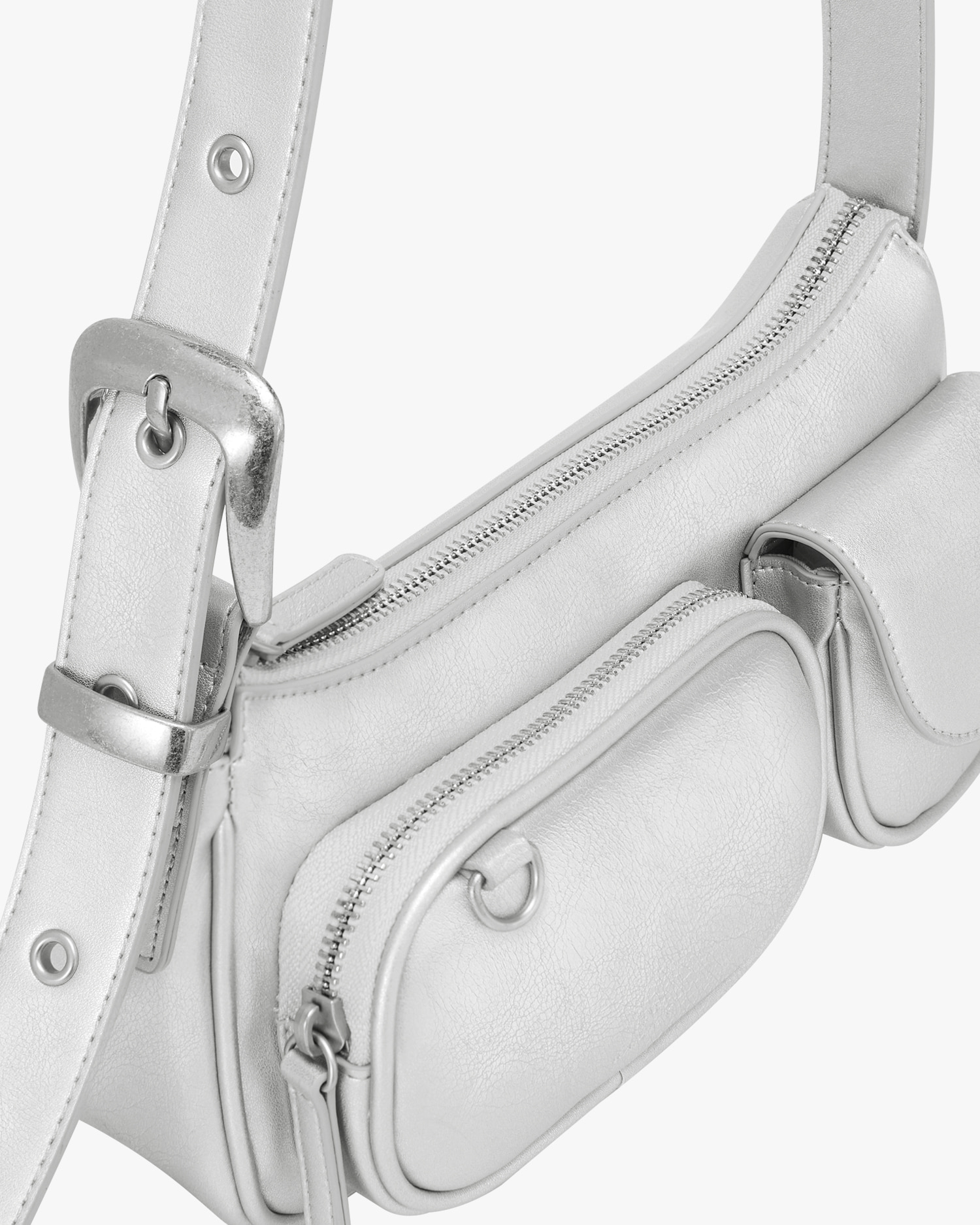 ◇FIND KAPOOR◇ Belt pocket bag 25 silver FINDKAPOOR - EN