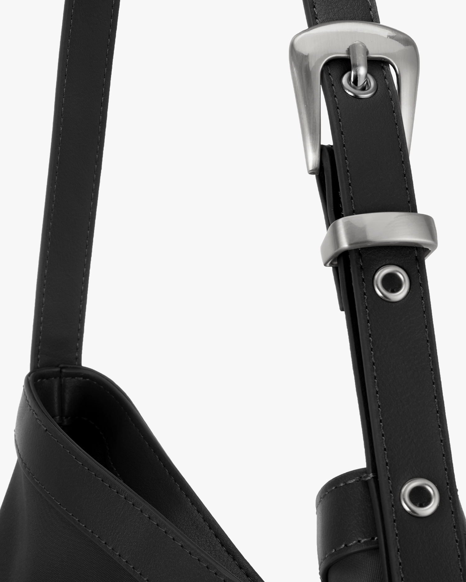 ◇FIND KAPOOR◇ Belt overbag 35 soft black FINDKAPOOR - EN