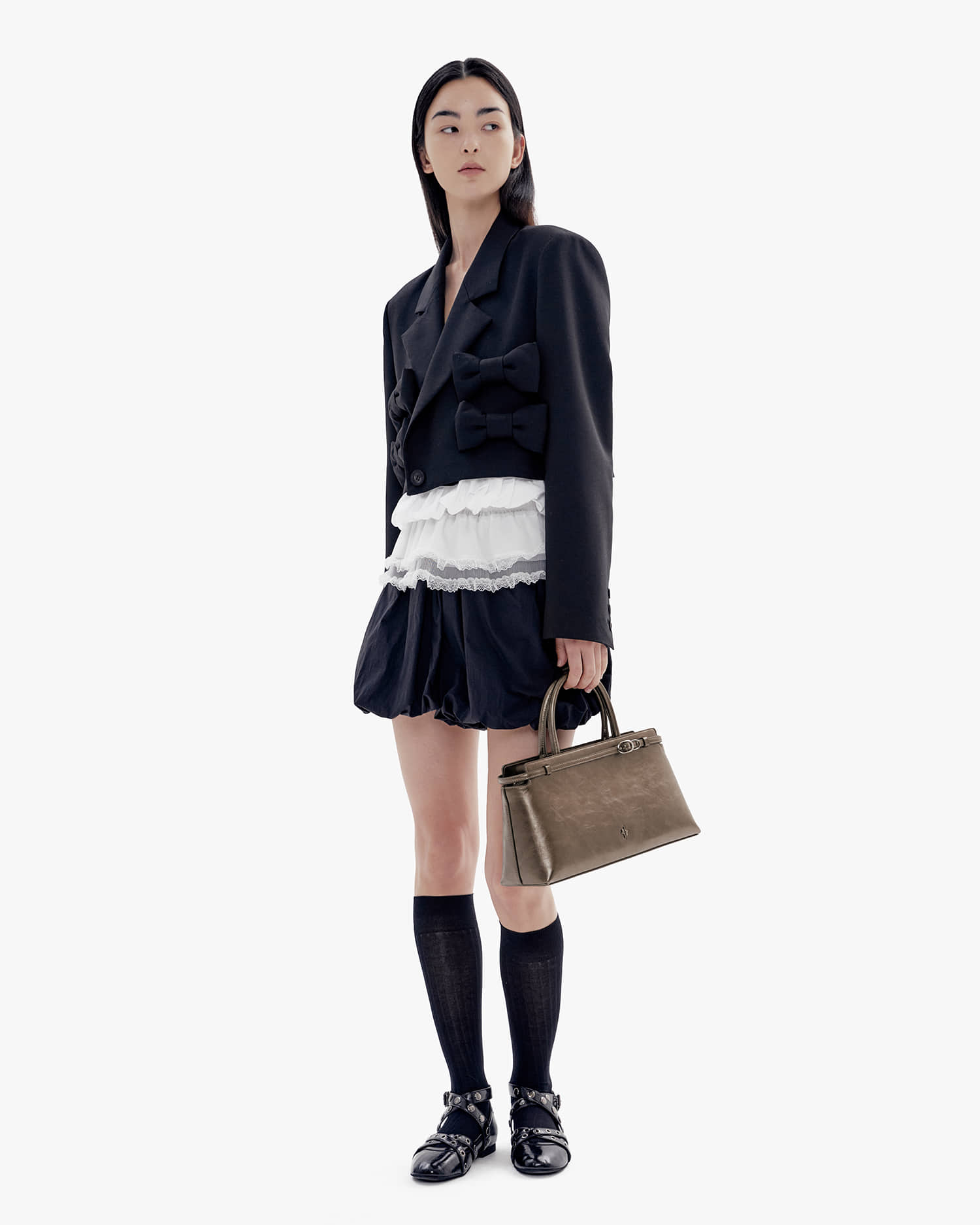 ●FIND KAPOOR● Lumi Tote Bag 33 Chrome 1110414 FINDKAPOOR - EN