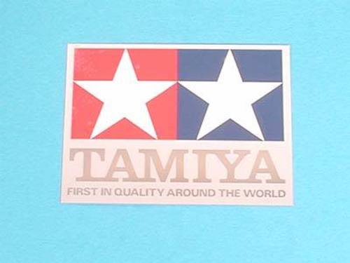 [66047]Tamiya Crystal Sticker  고광택 타미야로고 메탈스티커