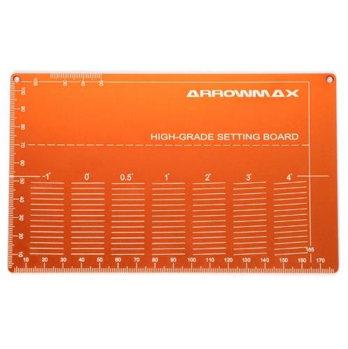 [Arrowmax] High Grade Setting Board For 1/32 Mini 4WD (Orange) 프리미엄공구 셋팅보드