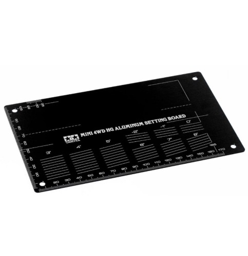 [95507] Mini4 HG Alu Setting Board Blk 타미야 셋팅보드 포터블호환