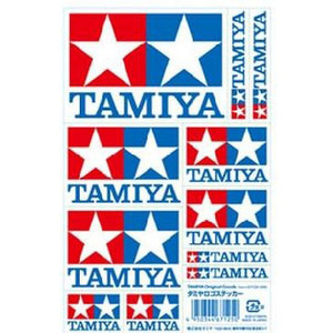 [67125]Tamiya Logo Sticker 타미야미니카 오리지널컬러스티커