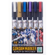 [마커] 건담마커세트 Gundam Marker GMS124 어드벤스드 마커세트