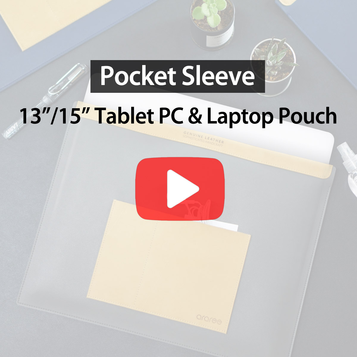 [araree]Pocket Sleeve for Tablet PC &amp; Laptop