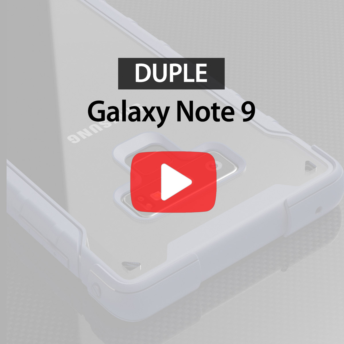 [araree] Duple for Galaxy Note 9