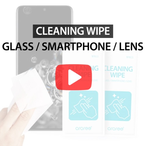 [araree] CLEANING WIPE, GLASS / SMARTPHONE / LENS