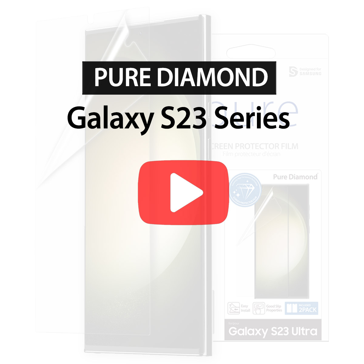 [Galaxy S23 Series] PURE DIAMOND
