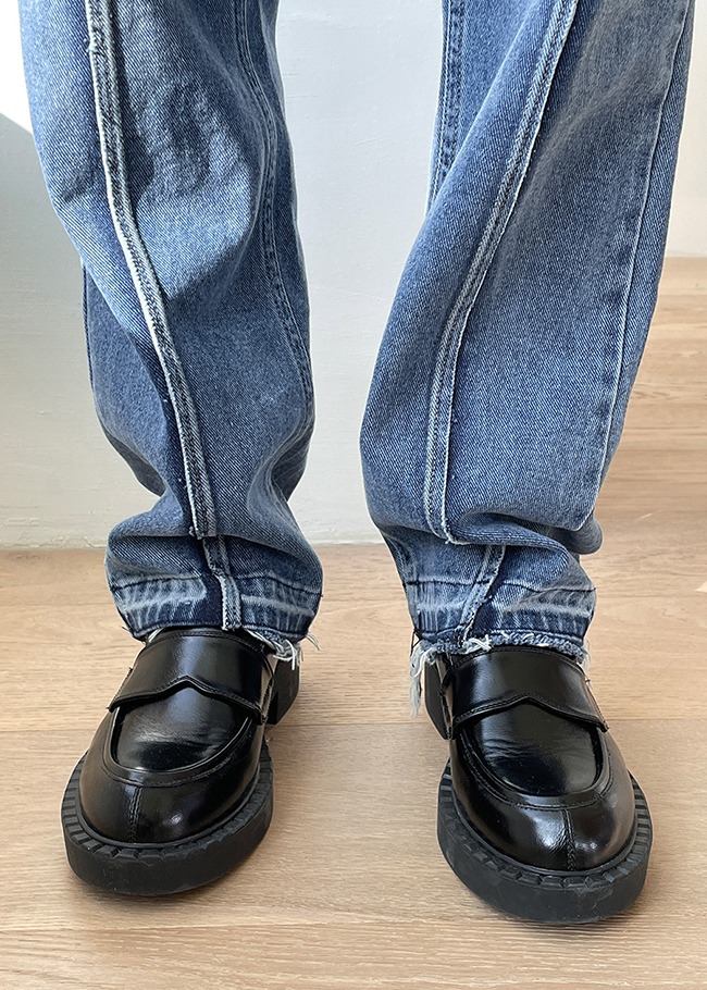 Platform Low Heel Loafers