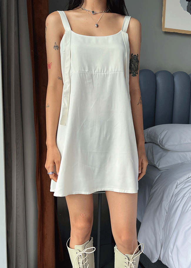 46894 Flared Mini Cami Dress
