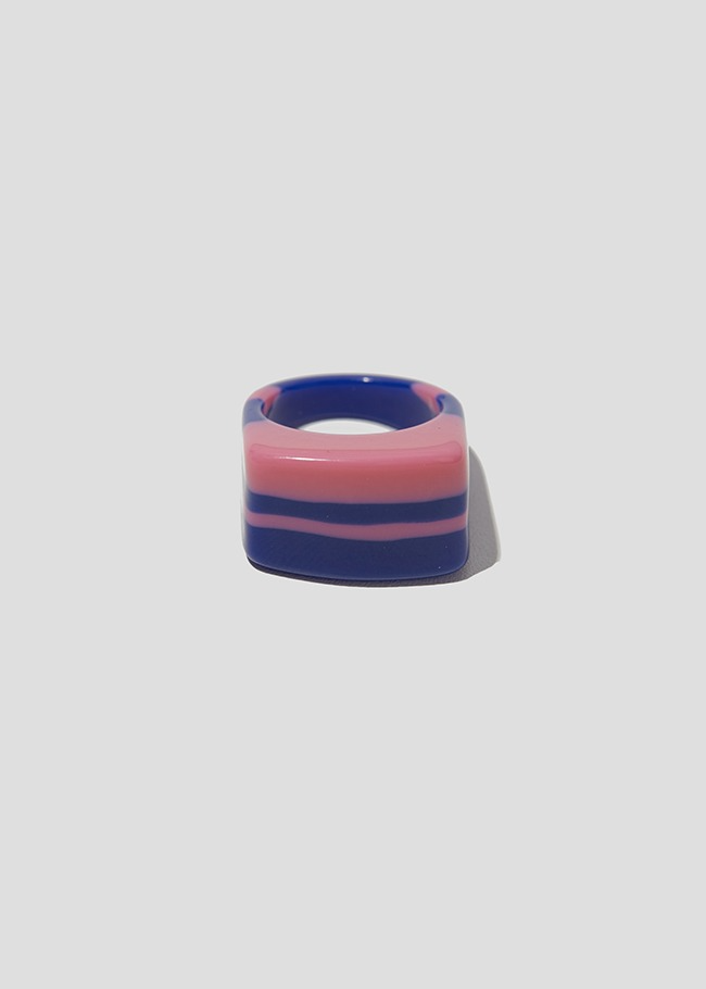 46735 Color Block Bold Ring