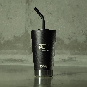 Killberos X Klean Kanteen Tumbler Insulated 16oz with Stainless Straw Lid