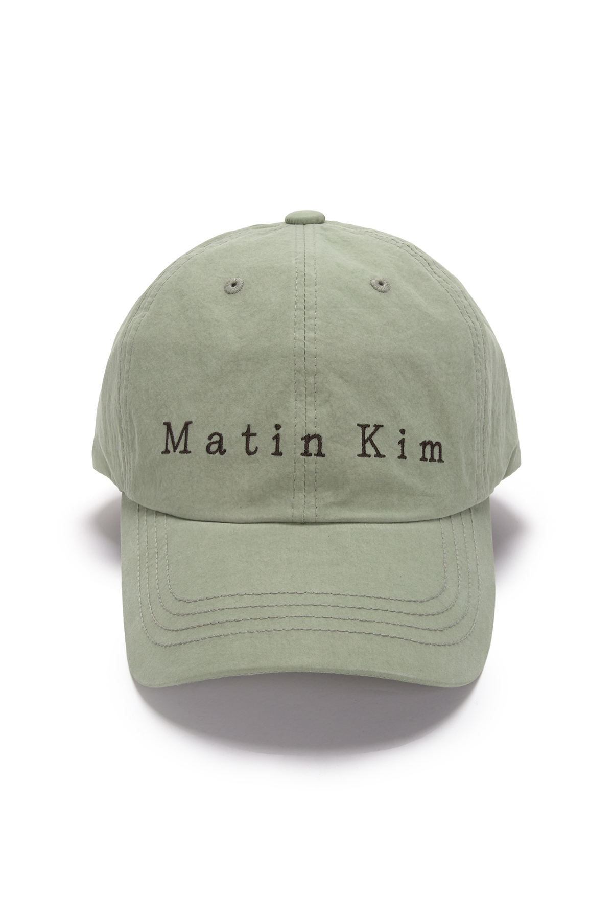MATIN TYPO BALL CAP IN LIGHT KHAKI