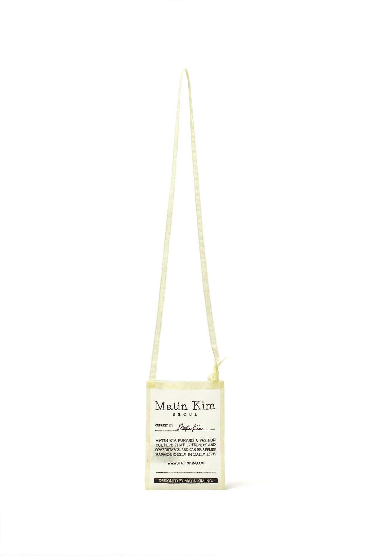 【MATIN KIM】ORGANZA MINI CROSS BAG★送料・関税込 ORGANZA MINI CROSS BAG IN BLACK – Matin Kim