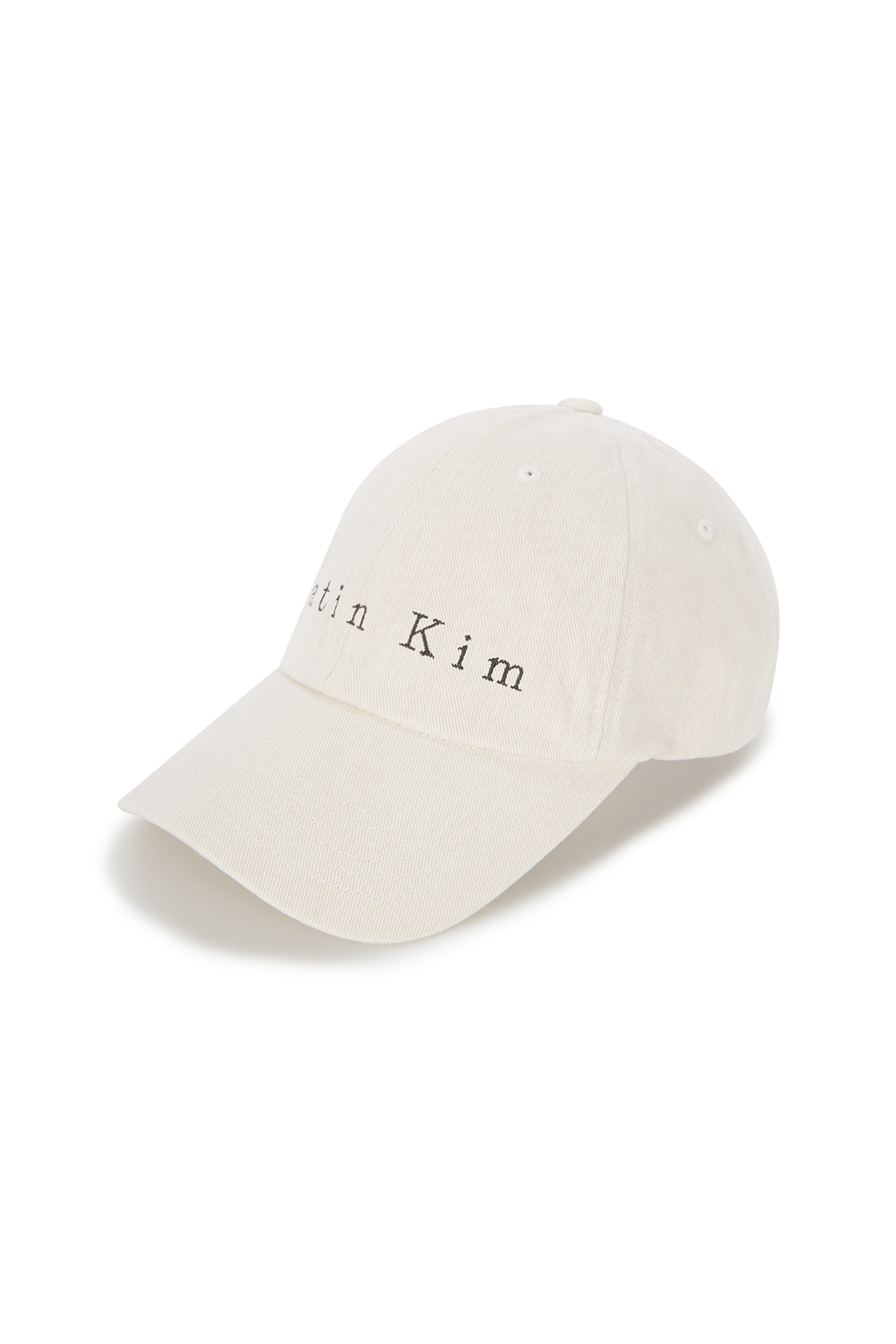 MATIN COTTON WASHED BALL CAP IN LIGHT BEIGE