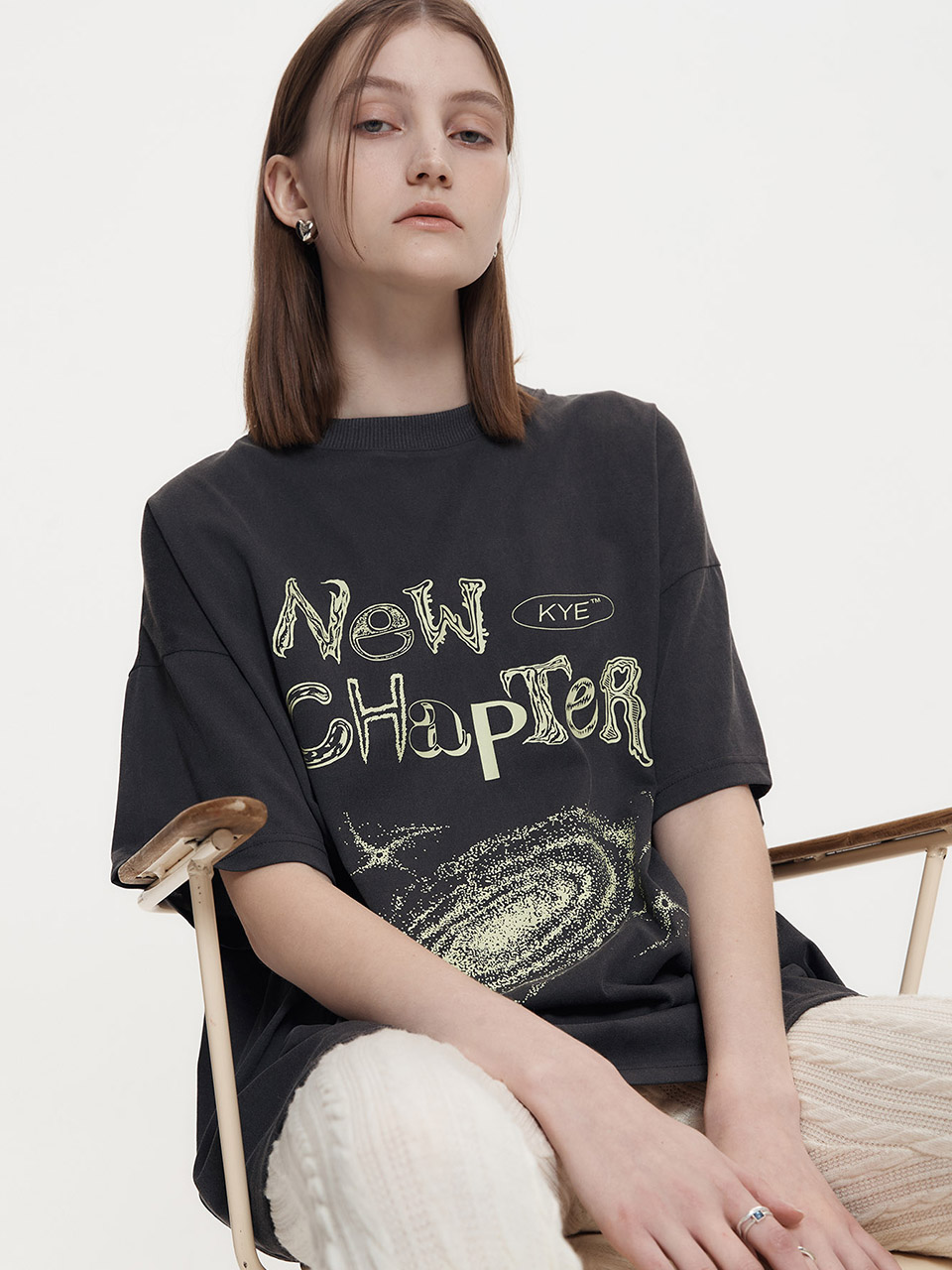 NEW CHAPTER T-SHIRT_CHARCOAL (KYOR1RSR01W)